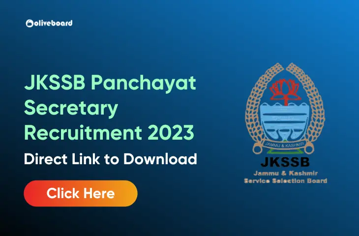 JKSSB Panchayat Secretary Recruitment 2023 Notification