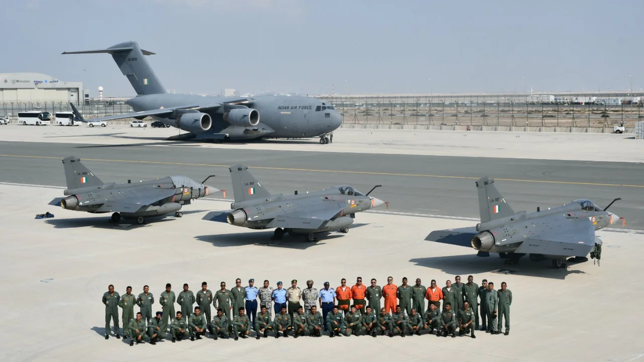 IAF Contingent at the Dubai Air Show 2023