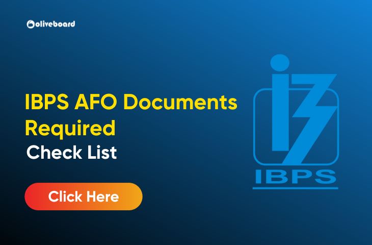 IBPS AFO Documents Required