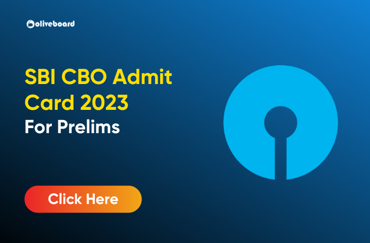 SBI CBO Admit Card 2023