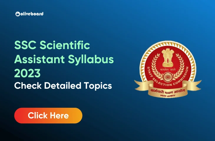 SSC-Scientific-Assistant-Syllabus-2023