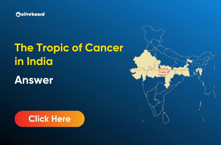 The Tropic of Cancer in India