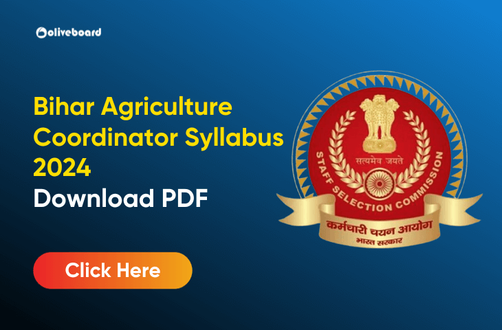 Bihar Agriculture Coordinator Syllabus 2024