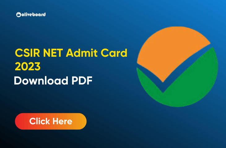 CSIR NET Admit Card 2023