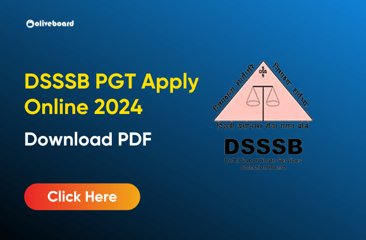 DSSSB PGT Apply Online 2024