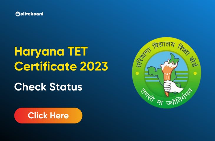 Haryana TET Certificate 2023