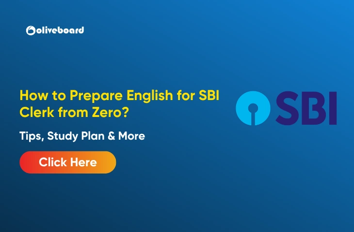 How to Prepare English for SBI Clerk from Zero?