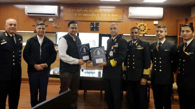 IIT Kanpur collaborated with the Indian Navy to promote technology development
