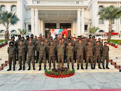 INDIAN ARMED FORCES CONTINGENT REACHES HANOI FOR JOINT MILITARY EXERCISE “VINBAX-2023”