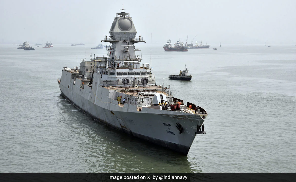 INS Imphal, India's first warship named after a northeastern state, commissioned