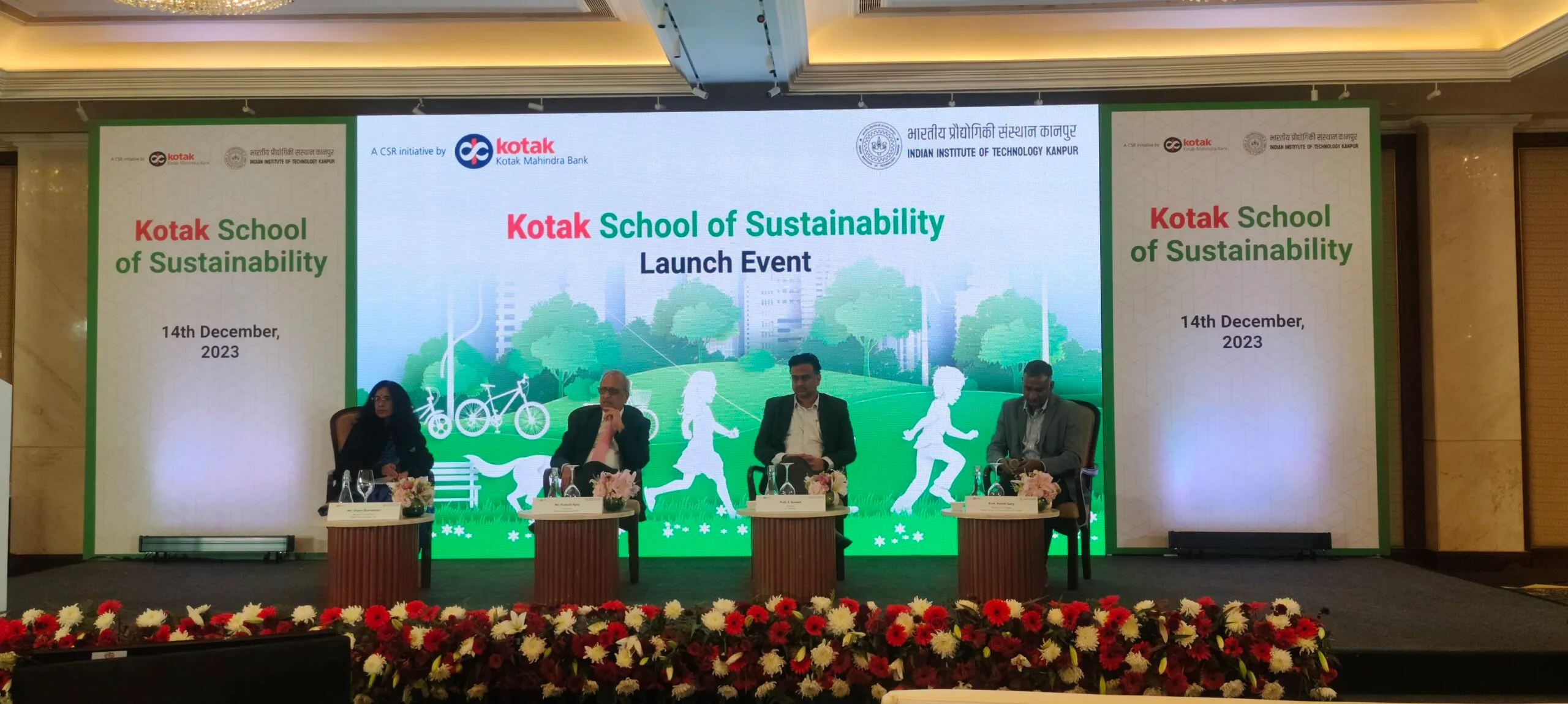 Kotak Mahindra Bank partners with IITK to launch the Kotak School of Sustainability through its CSR Program