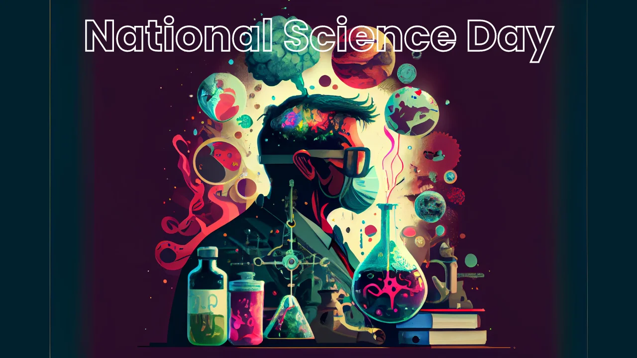 Free Vector | Hand drawn national science day instagram stories collection