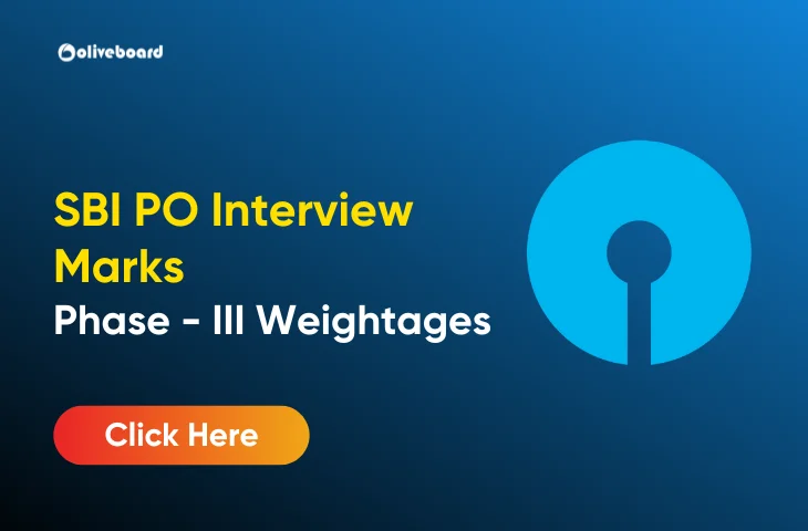 SBI PO Interview Marks