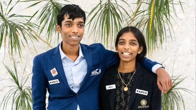 R Vaishali Becomes Grandmaster, Joins R Praggnanandhaa to Become the World's First Brother-Sister GM Duo