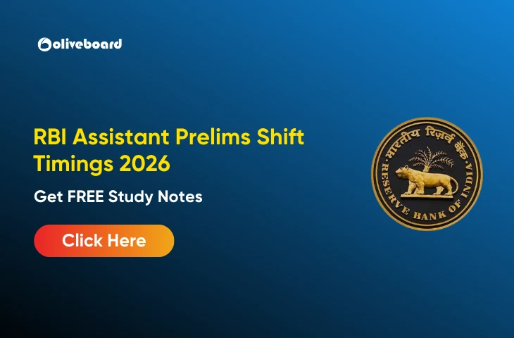 RBI Assistant Prelims Shift Timing 2026