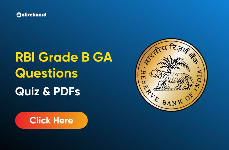 RBI Grade B GA Questions