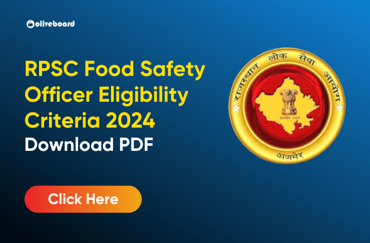RPSC Food Safety Officer Eligibility Criteria 2024