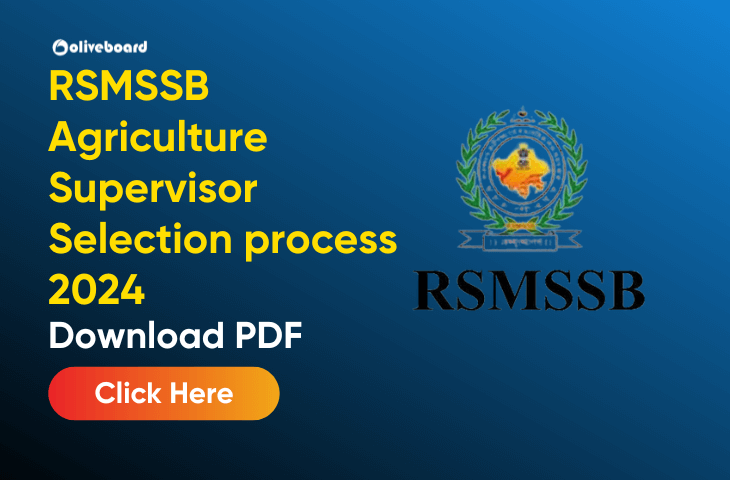 RSMSSB Agriculture Supervisor Selection process 2024