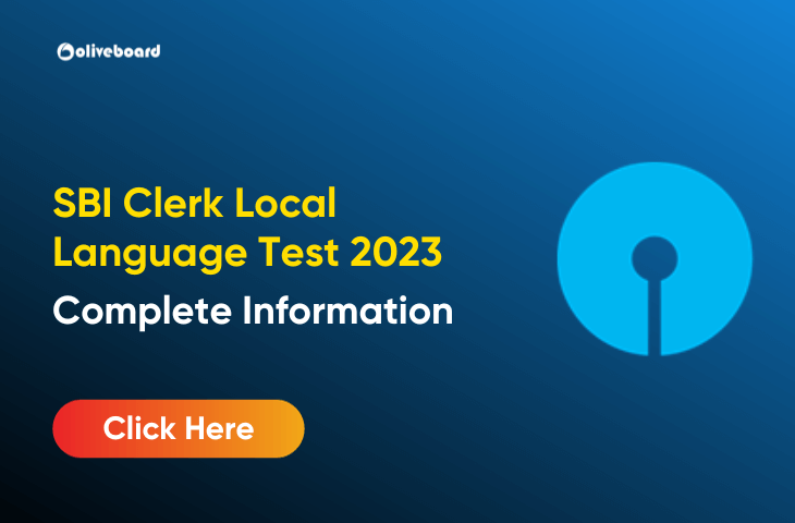 SBI Clerk Local Language Test 2023