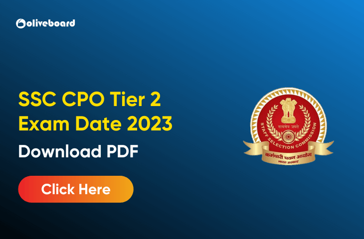 SSC CPO Tier 2 Exam Date 2023