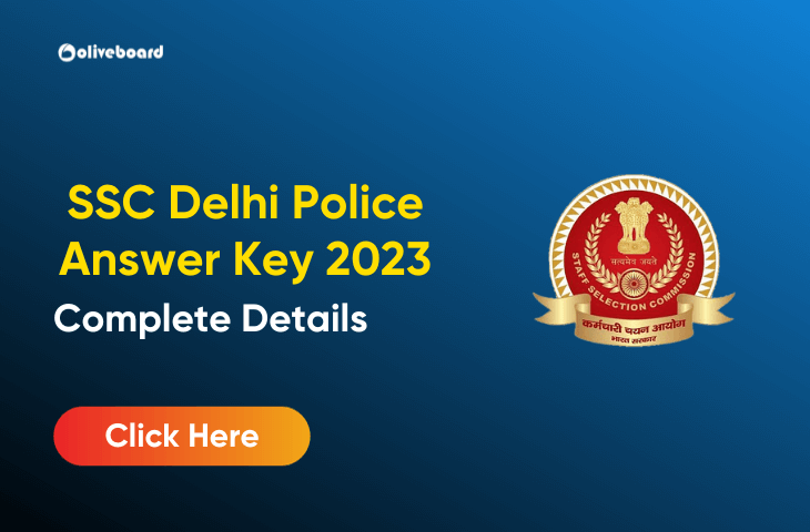 SSC Delhi Police Answer Key 2023