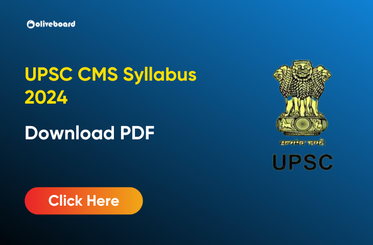 UPSC CMS Syllabus