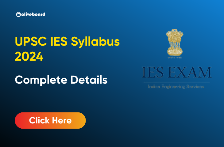 UPSC IES/ESE Syllabus