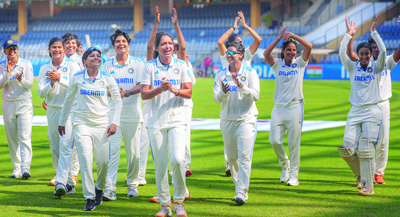 Women's Cricket: India achieve historic feat with maiden Test victory over Australia in one-off match in Mumbai