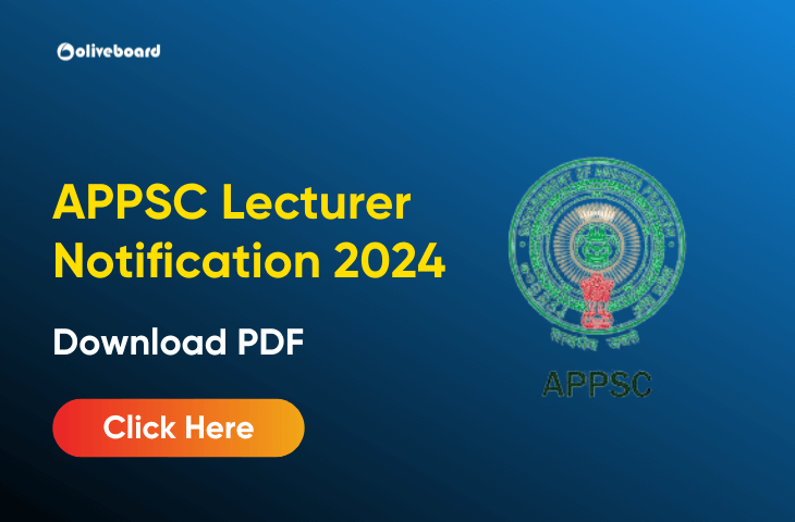APPSC Lecturer Notification 2024