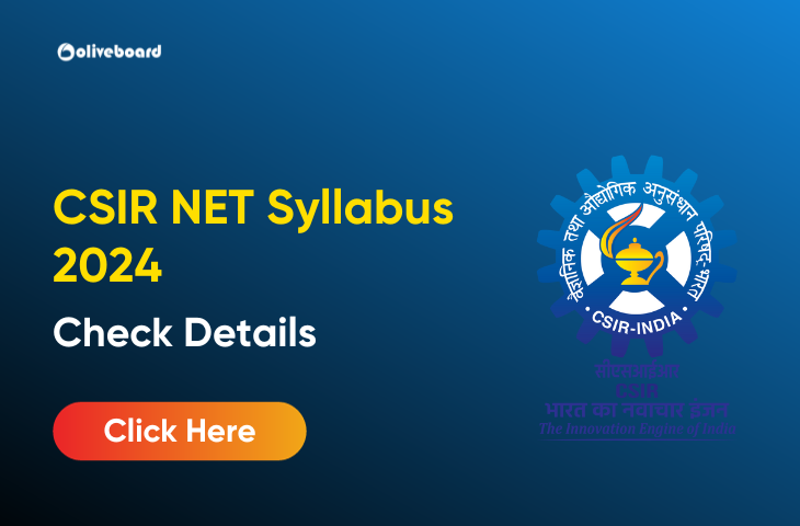 CSIR NET Syllabus 2024