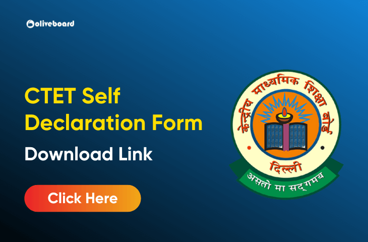 CTET Self Declaration Form 2024, PDF Download Link