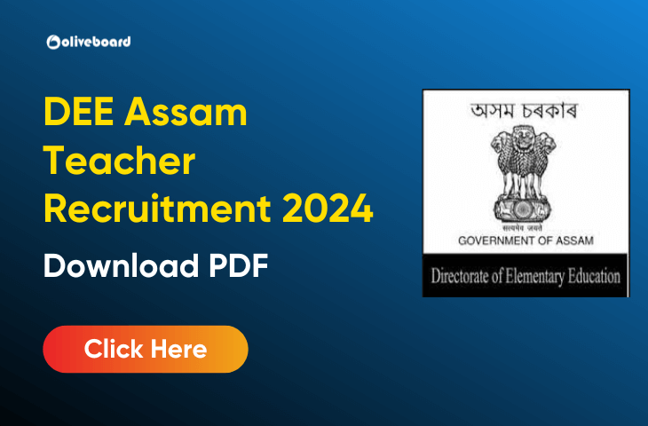 DEE Assam Teacher Recruitment 2024