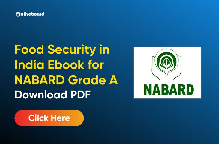 Food Security in India Ebook for NABARD Grade A