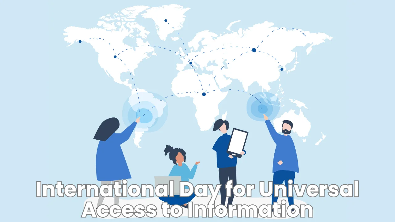 International Day for Universal Access to Information 2024 (28th September)