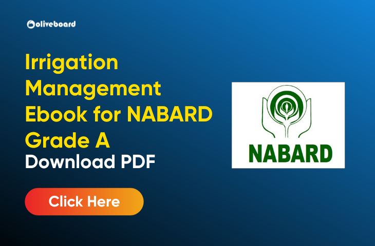 Irrigation Management Ebook for NABARD Grade A