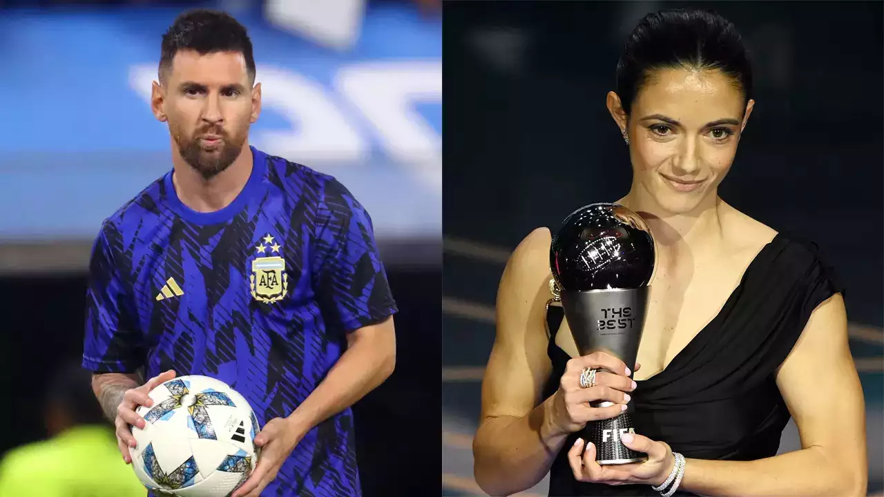 Lionel Messi named FIFA's best men's player for 2023; Aitana Bonmati shines in women's category