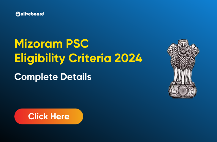 Mizoram PSC Eligibility 2024