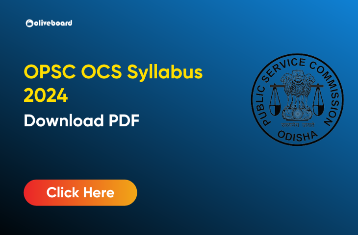 OPSC OCS Syllabus 2024