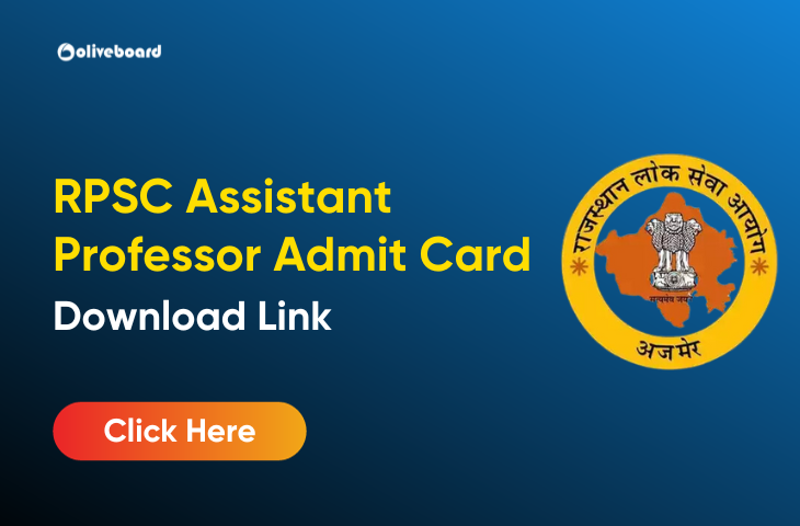 RPSC Assistant Professor Admit Card