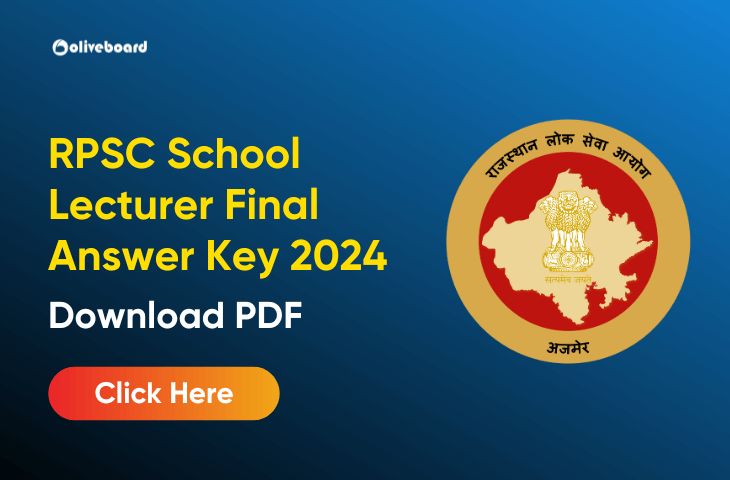 RPSC School Lecturer Final Answer Key 2024