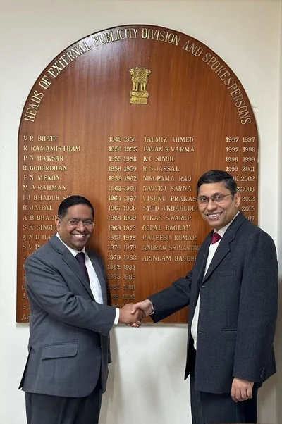 Randhir Jaiswal takes over as MEA spokesperson from Arindam Bagchi