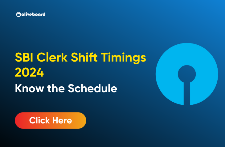 SBI Clerk Prelims Shift Timings 2024