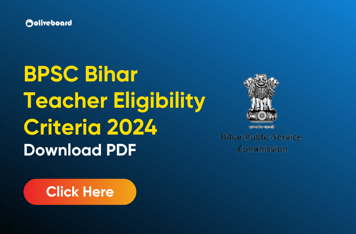BPSC Bihar Teacher Eligibility Criteria 2024