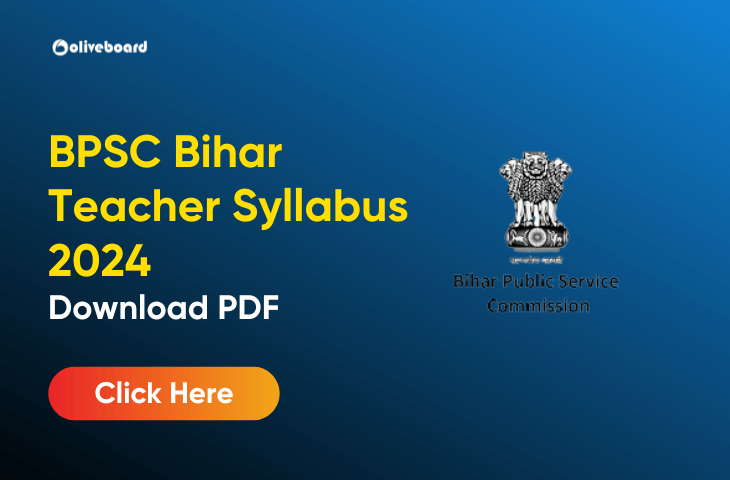 BPSC Bihar Teacher Syllabus 2024