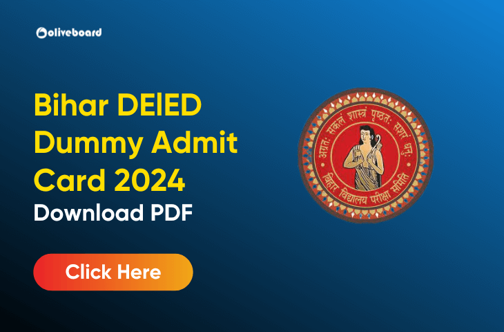 Bihar DElED Dummy Admit Card 2024