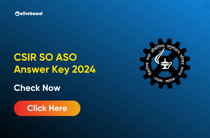 CSIR SO ASO Answer Key 2024
