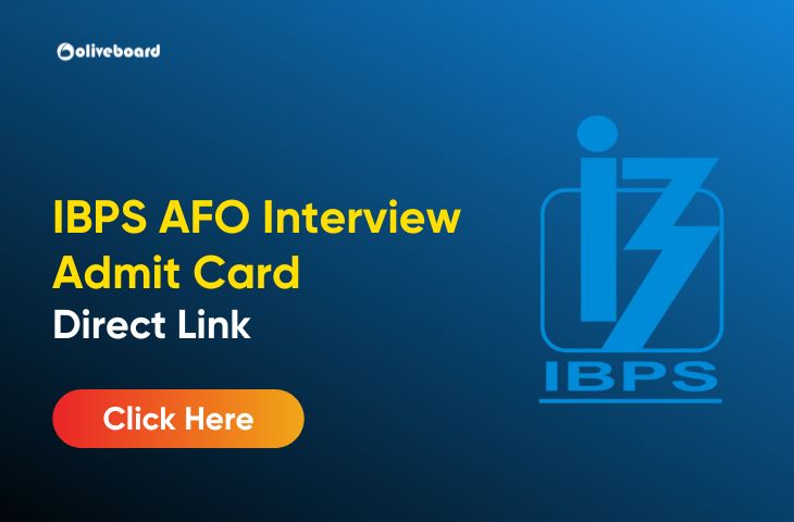 IBPS AFO Interview Admit Card