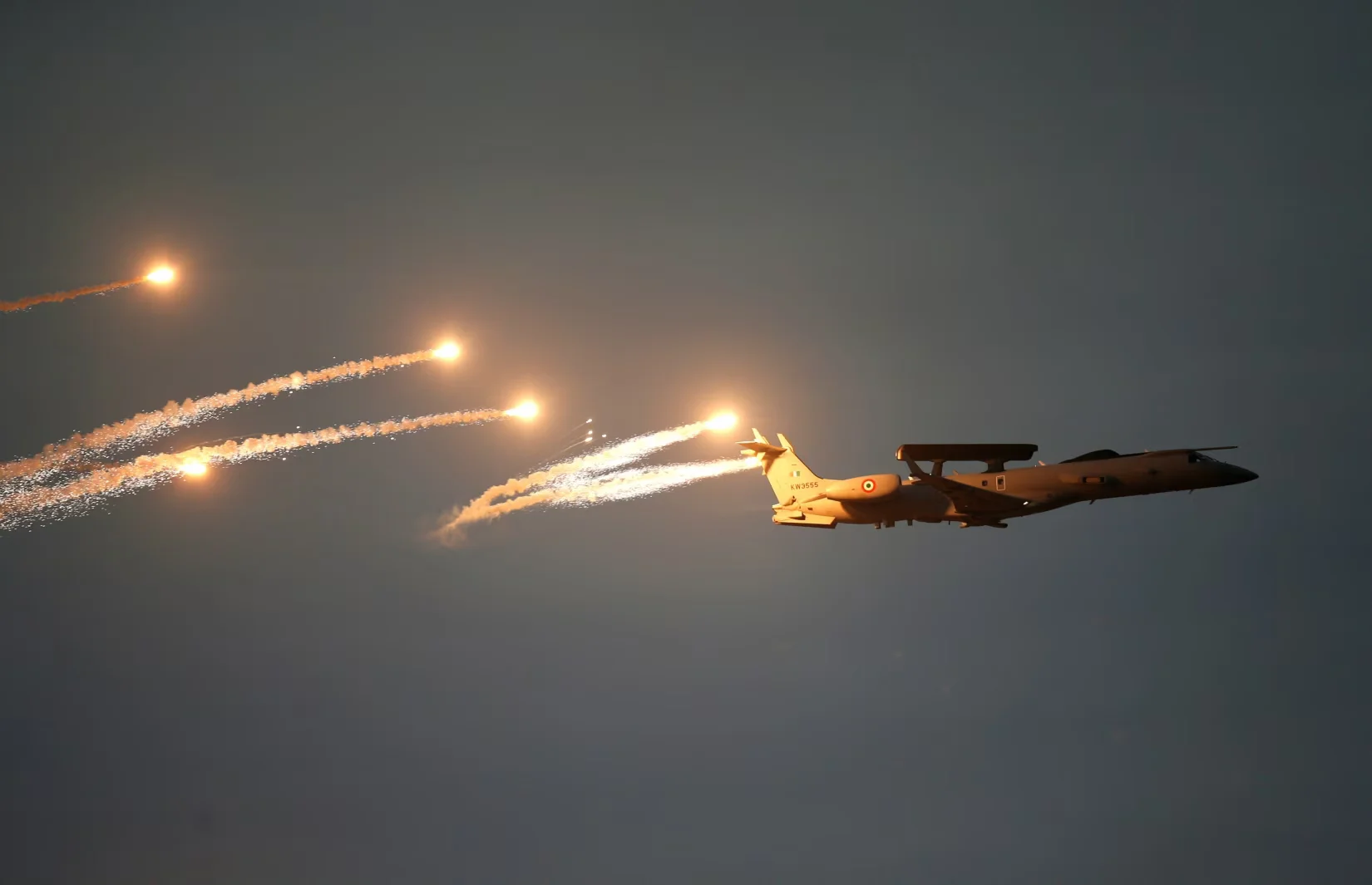 Indian Air Force conducts exercise Vayu-Shakti in Pokhran, Rajasthan