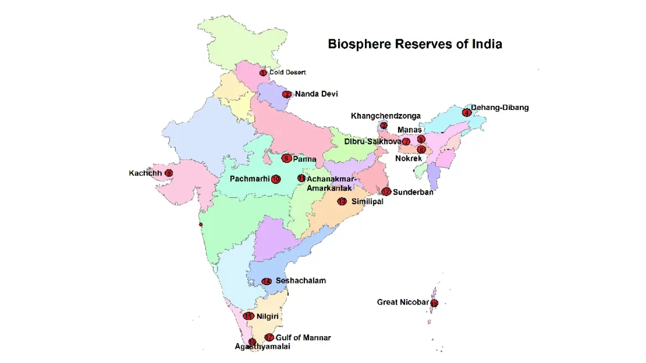 Biosphere Reserves in India
