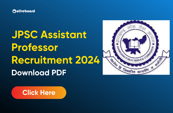 JPSC Assistant Professor Recruitment 2024